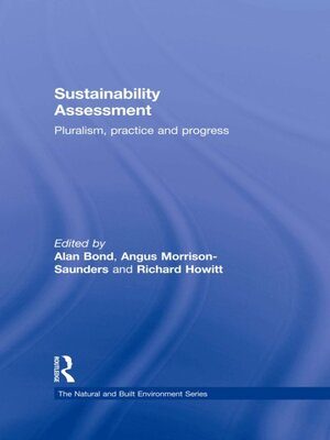 cover image of Sustainability Assessment